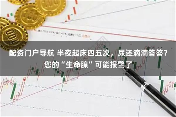 配资门户导航 半夜起床四五次，尿还滴滴答答？您的“生命腺”可能报警了